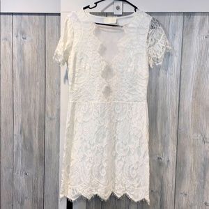 White Lace Dress